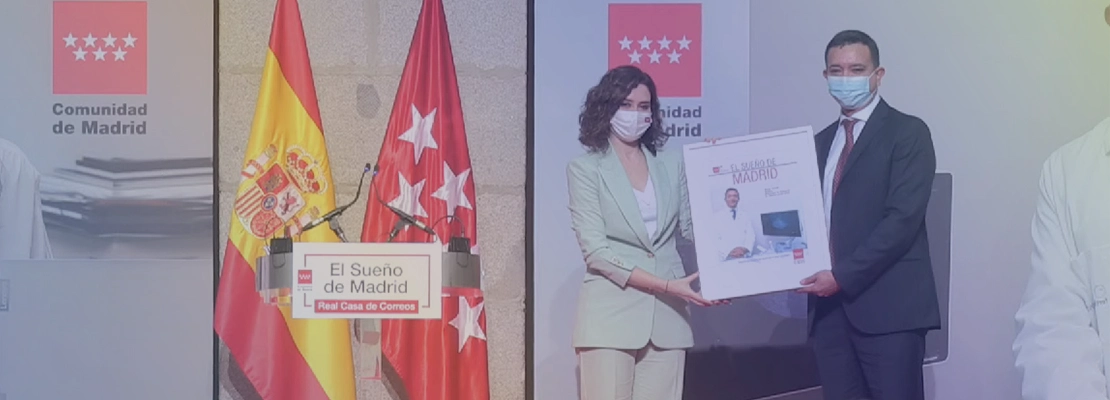 La Comunidad de Madrid premia al Doctor Óscar Oviedo